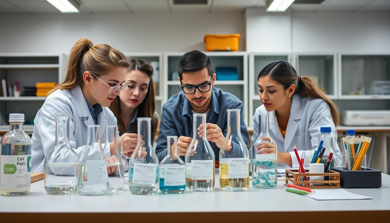 Modern university campus for students